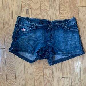 Chicago Cubs G3 for Her Alyssa Milano Size 16 Denim Shorts